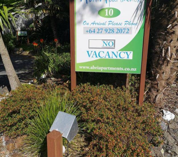 Abri Apartments | Luxury Accommodation | Bay of Islands | Paihia | Garden